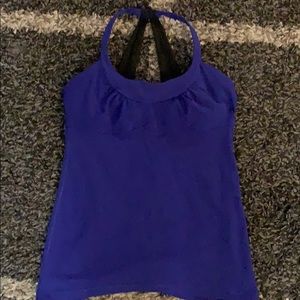 Lululemon Racer/Halter top, EUC. Size 10.